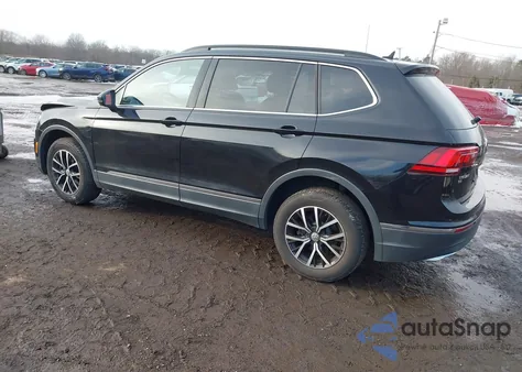2021 Volkswagen Tiguan 2.0T Se/2.0T Se R-Line Black/2.0T Sel из США, поврежденный, VIN 3VV2B7AX3MM057787